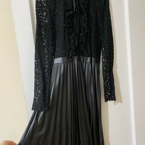 Zara lace evening dress
